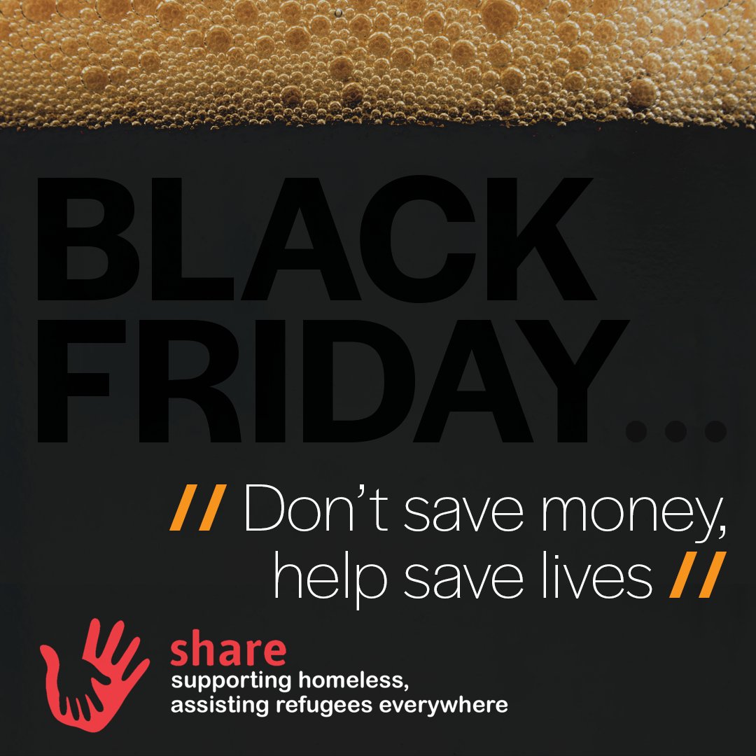 ThatBeerPlaceHQ's tweet photo. BLACK FRIDAY.... we thought we'd turn it on its head...
We will be adding a discretionary 30p to each order at the bar on Black Friday to support the fabulous @shareshopsuk, who seek to support homeless people in our City.
#HelpThoseLessFortunate #SaveLivesNotMoney https://t.co/NXW30PNDPj