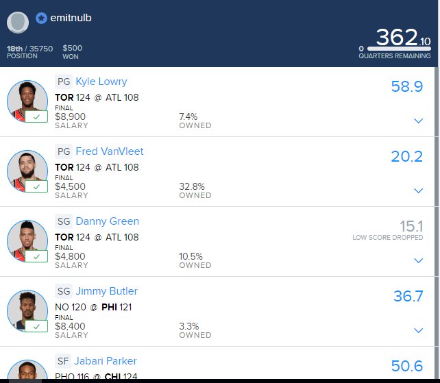 DereckSmithDFS's tweet photo. Level Up. https://t.co/DfInQ7Qbfb