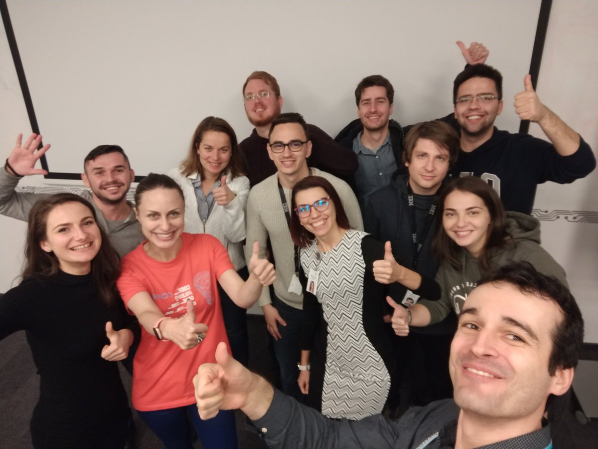 VictorRentea's tweet image. Just had our first #CodingKata broadcasted live to our &apos;Bucharest #SoftwareCraftsmanship #Community&apos;, hosted by @IBM Cluj. Besided the local JUG, 20 devs attended remote and gave us live suggestions. It was #fun. We did the &apos;Guilded Rose&apos; #refactoring Kata meetup.com/bucharest-soft…