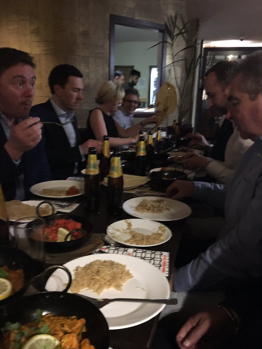 Great curry night Richard Crabtree for a great cause <a href="/cbituk/">Child Brain Injury Trust</a> thanks for having us!