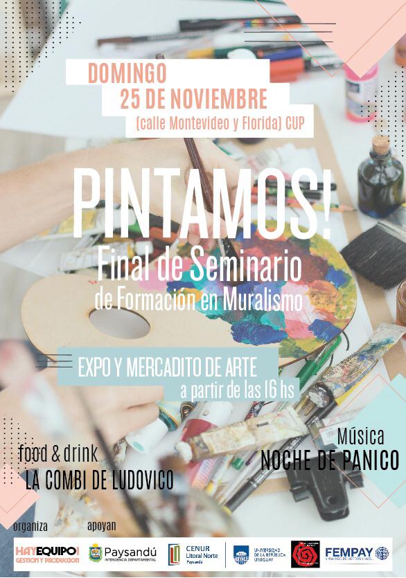 PortalPaysandu's tweet photo. Llegó puntual como todos los jueves la agenda cultural sanducera. Este finde viene movidito, yo que usted señora, señor no me lo pierdo!
 
#cultura #música #teatro #cine #feria #muralismo #arte #Paysandú #litoral #bandas #fiesta #poesía #jam #plazas
👇👇👇
https://t.co/vDjlKAHvER https://t.co/g4JK2JmltC