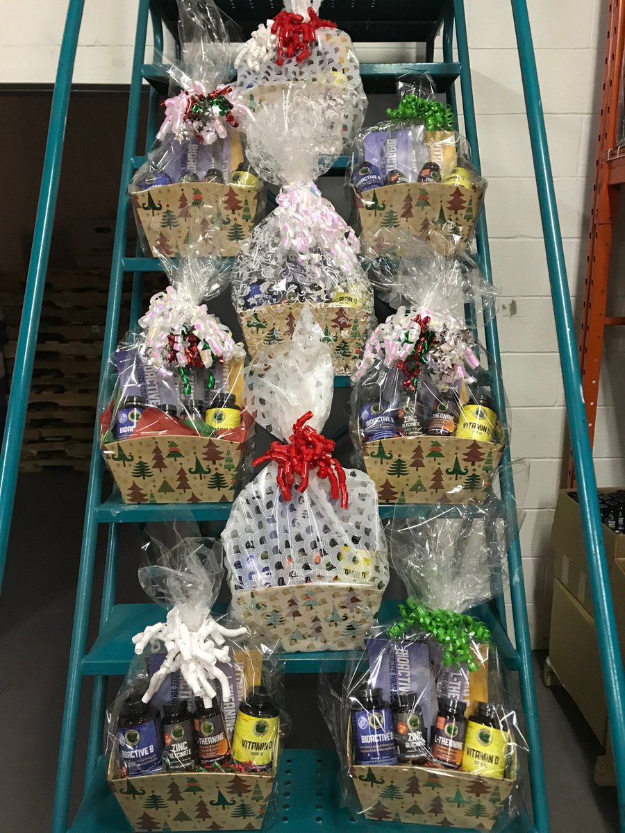 PureLabVitamins's tweet photo. Can't wait to hand out these gift baskets to the amazing staff of our retail partners. https://t.co/tr8FWFgJ7t