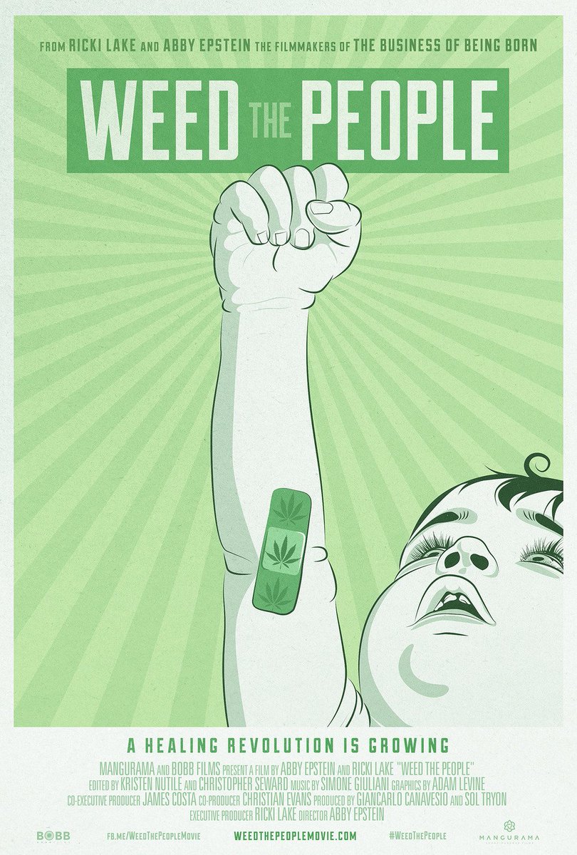 SaveSantaCruz's tweet image. Weed the People is a powerful new film from @RickiLakeShow and @AbbyEpstein that follows children and families battling pediatric cancer who depend on medical cannabis.
For more info, visit @WeedThePplFilm