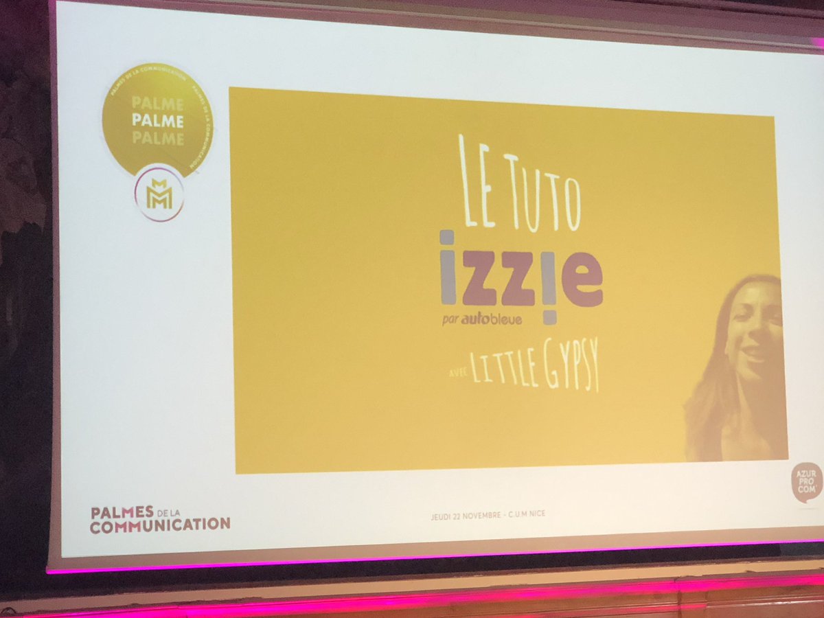 MessinaCedric's tweet photo. Y lâchent rien les filles @AgenceComback avec une 2ème victoire #PCom18 pour cette vidéo sur @AutoBleueIzzie @VilledeNice ! Énorme https://t.co/FKBU2rXxQG