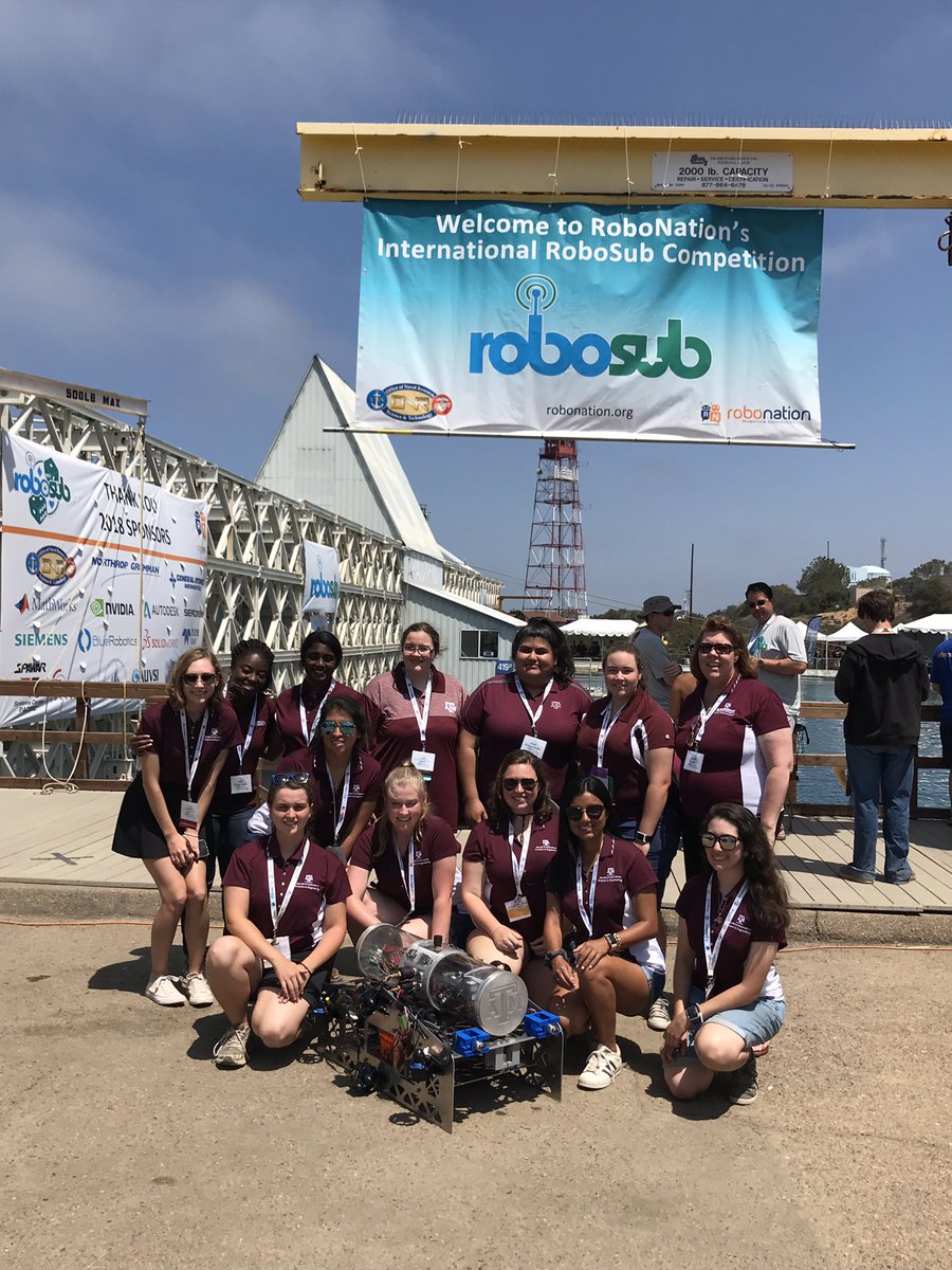 WEREAFTAMU's tweet photo. #HappyThanksgiving from TAMU REAF AUV! We are thankful for our teammates who became family and for everyone who supports Women in STEM! 💜 we couldn’t do it without your support. https://t.co/db0vCEvOJI