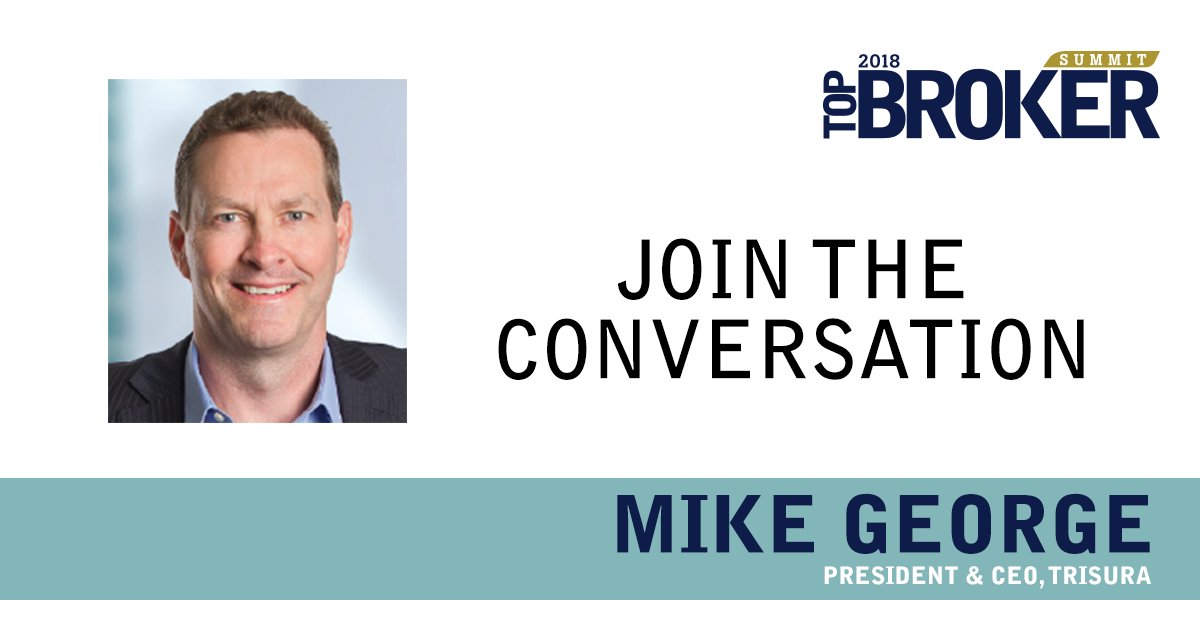 Mike George is part of our panel discussion at the #TopBrokerSummit on Monday! With over 25 years of industry experience, he is now responsible for both strategic and operational direction and performance of Trisura. Join the discussion and register today. buff.ly/2JxamDU