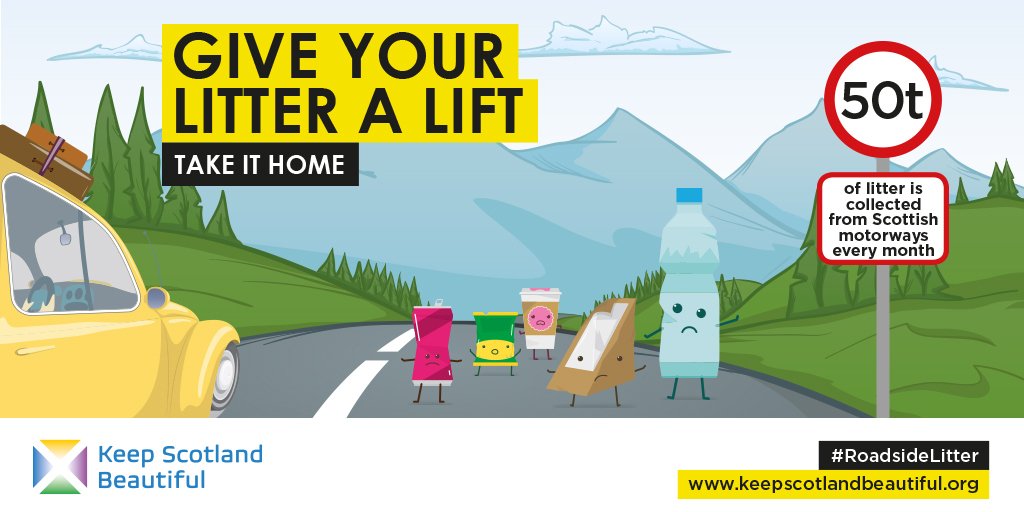 Litter ruins the view, harms wildlife and pollutes the environment. Please take it away with you #GiveYourLitterALift #TakeItHome ow.ly/cRyF30mE1qD <a href="/lomondtrossachs/">Loch Lomond & The Trossachs</a>  <a href="/NorthCoast500/">North Coast 500</a> <a href="/HighlandCouncil/">The Highland Council</a>