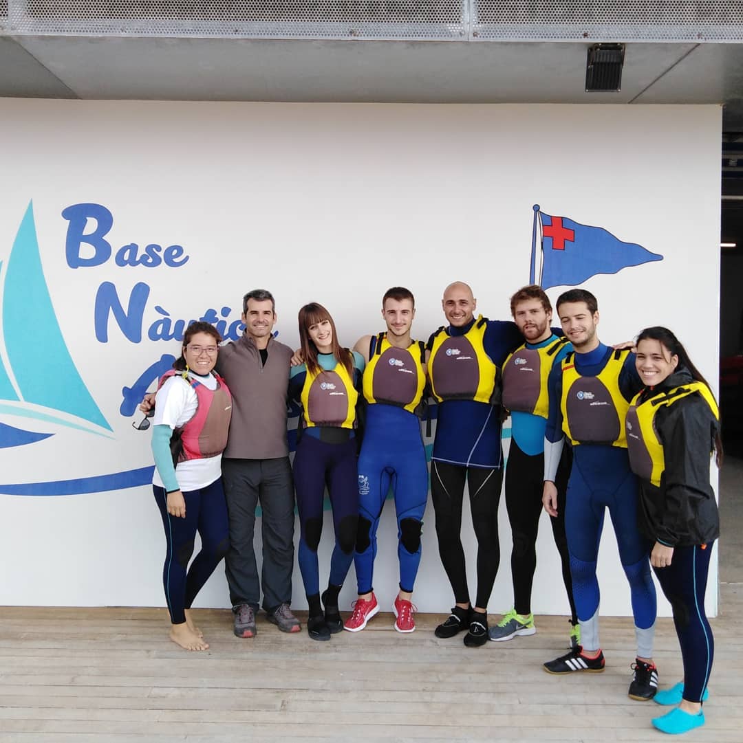 BNARENYS's tweet photo. Hem començat les sessions d'Esports Nàutics amb alumnes del @Tecnocampus
Formant futurs tècnics.
#bnam #arenysnavega #totsfemvela @cnarenys
@vela_cat @BNARENYS @radioarenys @CostaBcnMaresme @UCECcat @esportcat @Turisme_Arenys @totmataro @CEMaresme https://t.co/B32P5xOzLj