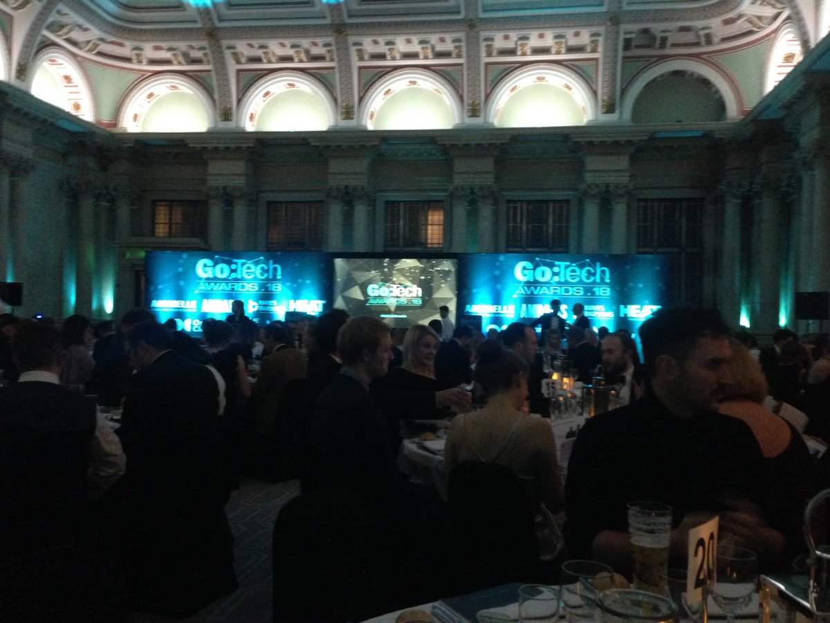 PurplexMelissa's tweet image. The Go:Tech Awards is well underway! Such a beautiful venue, good luck to everyone! #GoTechAwards