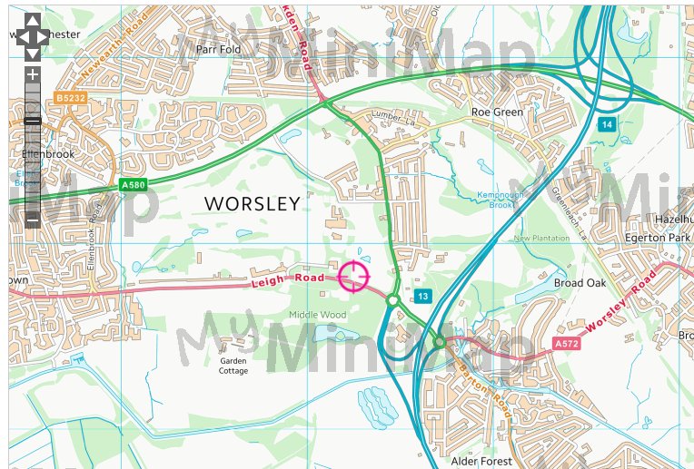 MyMiniMap's tweet image. Happy #ManchesterHour everyone! What's your favourite local walk? I'm hoping to do the Worsley circuit soon. Armed, as always, with my handy OS waterproof pocket-sized custom map! #UKWalk #UKRamblers