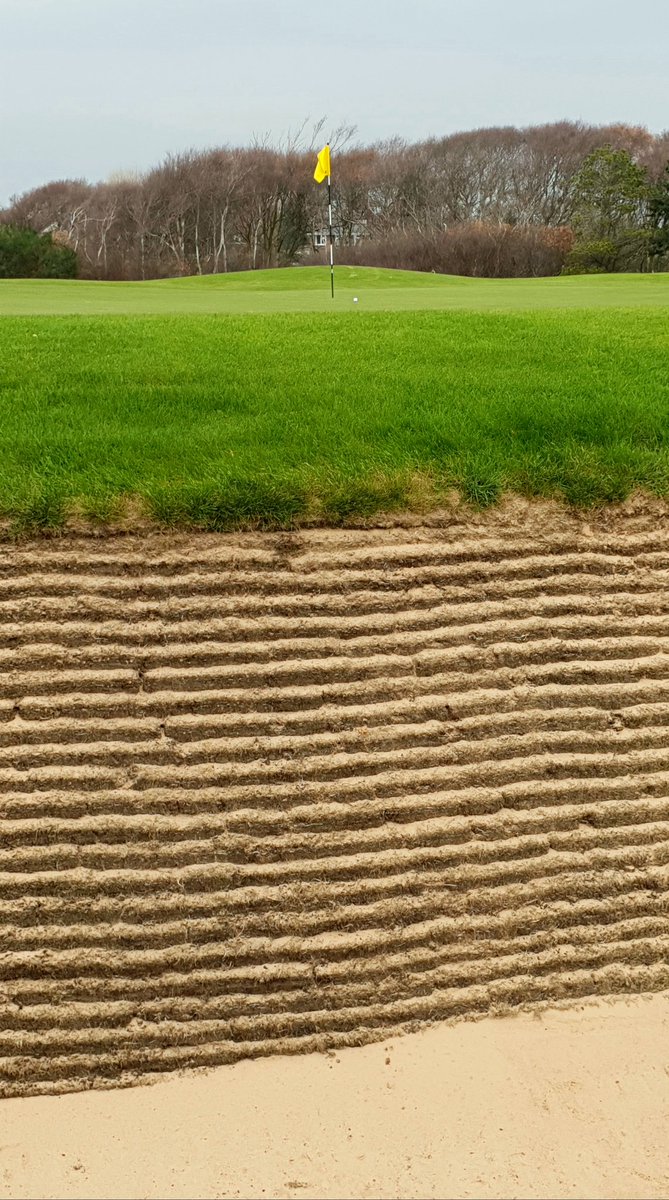 Mark Emms (@markalunemms) on Twitter photo Bunker artistry <a href="/RoyalLythamGolf/">Royal Lytham Golf Club</a> today Bunker artistry <a href="/RoyalLythamGolf/">Royal Lytham Golf Club</a> today