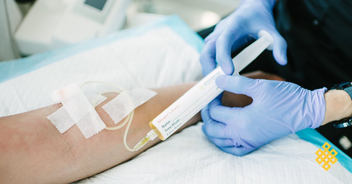 Are you feeling tired? low-energy? Have a tickle in your throat? Try a Myers' IV to boost your immune system! #IVtherapy