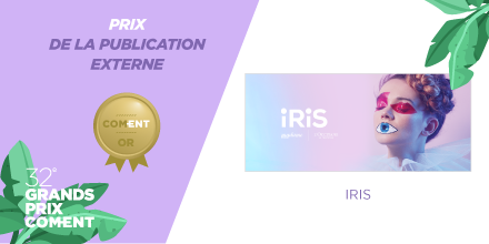 communicantsfr's tweet photo. Et c'est un doublé pour @LOccitane_FR et @SocialStories_ qui obtiennent aussi le #COMENTOR du Prix de la publication externe pour la publication "IRIS" 👁️ ! Un projet en partenariat avec @Madamefigaro #GPCOMENT https://t.co/xqeuqLJdJO