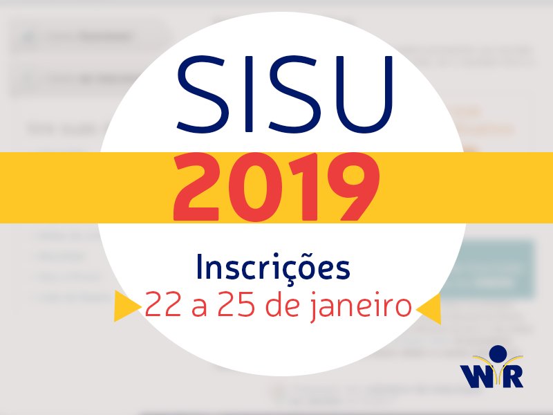 Colegio_WR's tweet photo. O MEC liberou ontem o edital para a etapa do 1º semestre do SiSU 2019. Além das datas, como a das inscrições que devem acontecer entre os dias 22 e 25 de janeiro, o documento traz informações sobre lista de espera e regras de participação https://t.co/UsjAVbo4b3 https://t.co/YsfWl2pSIh