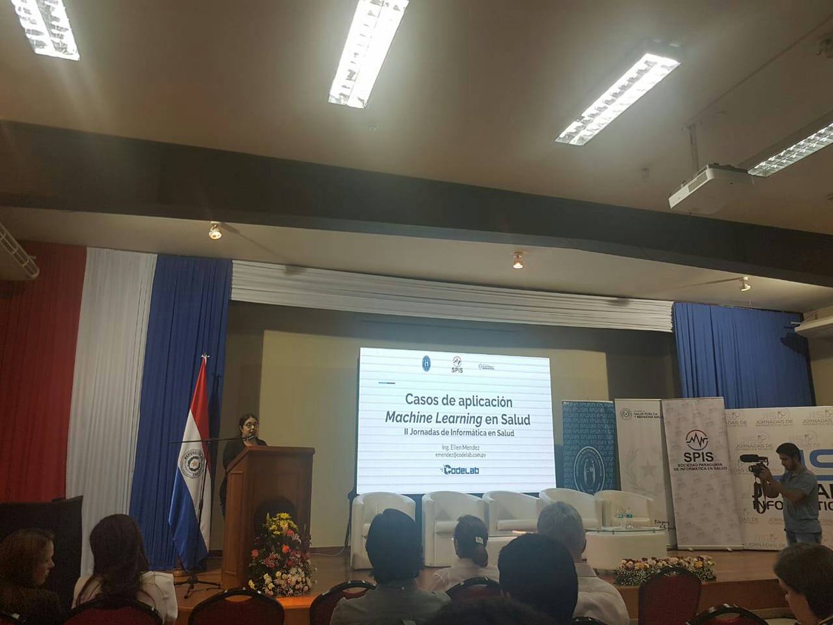 codelabpy's tweet image. Hoy estuvimos hablando de algunas aplicaciones de Machine Learning en Salud en la II Jornada de Informática en Salud. Algunas aplicaciones ya se encuentran disponibles para su uso y otras que aún se están iniciando.