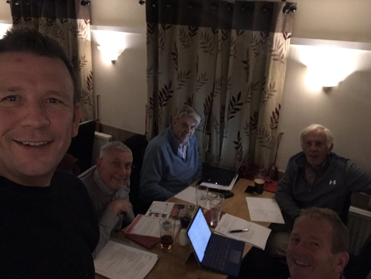 Planning the Extramile 2019 Launch at The Cock Inn at North Crawley!