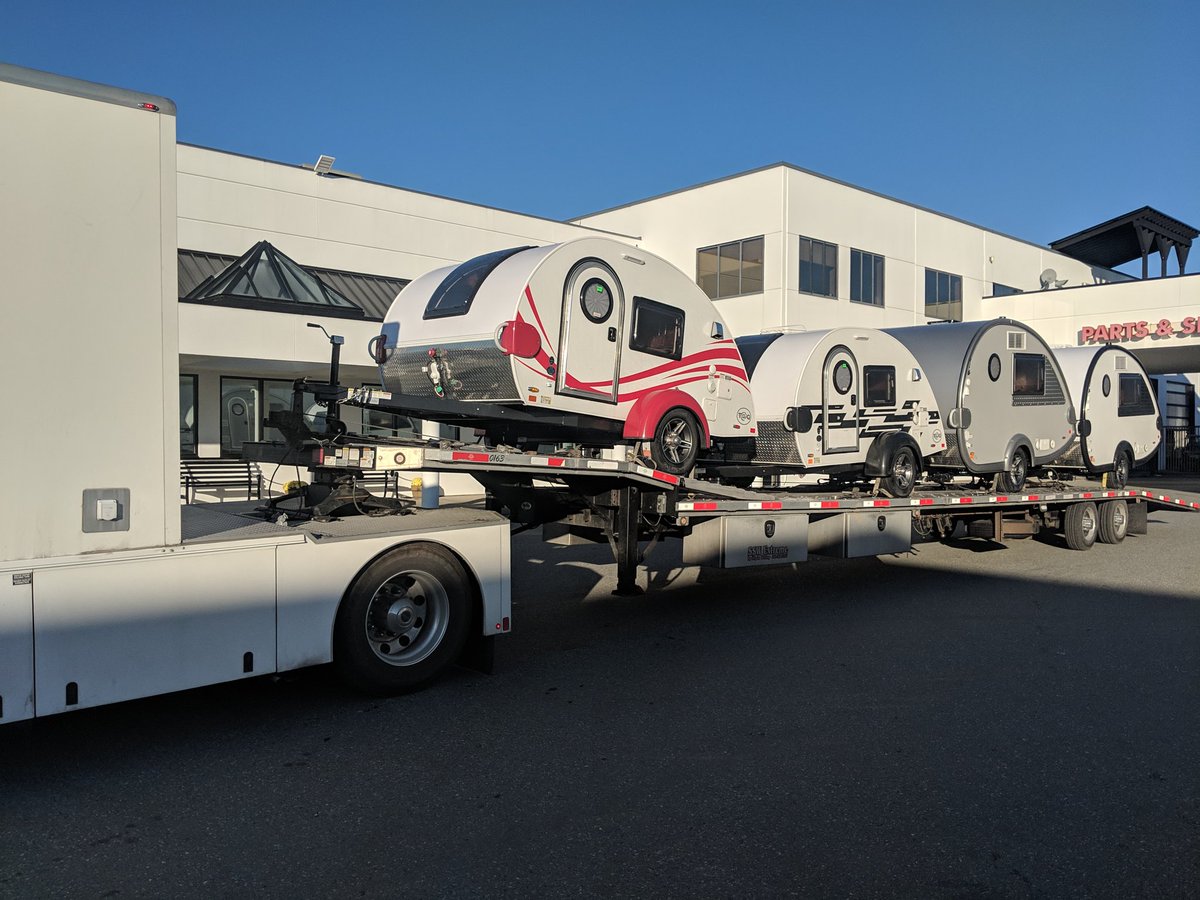 crazeeadventure's tweet photo. Looking for a new RV you can tow with your SUV :)
We have new arrivals !
Who wants a new TAB or TAG
Come in and ask for Les
Remember Les is More
Live Life Explore
@nucamprv #tabtrailers #tagtrailers
@TravelandRVBC #rvlifestyle #nucamp
#traveltrailers @gorvingcanada https://t.co/4M8hc3DkLh