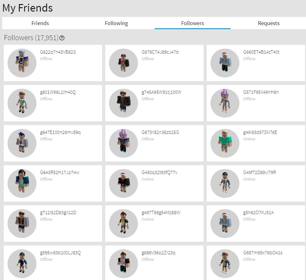 Roblox Minigunner On Twitter I Lasted So Long With No Botted Followers It S Over Some Guy Decided To Bot Me Finally Wellthen - bot followers roblox