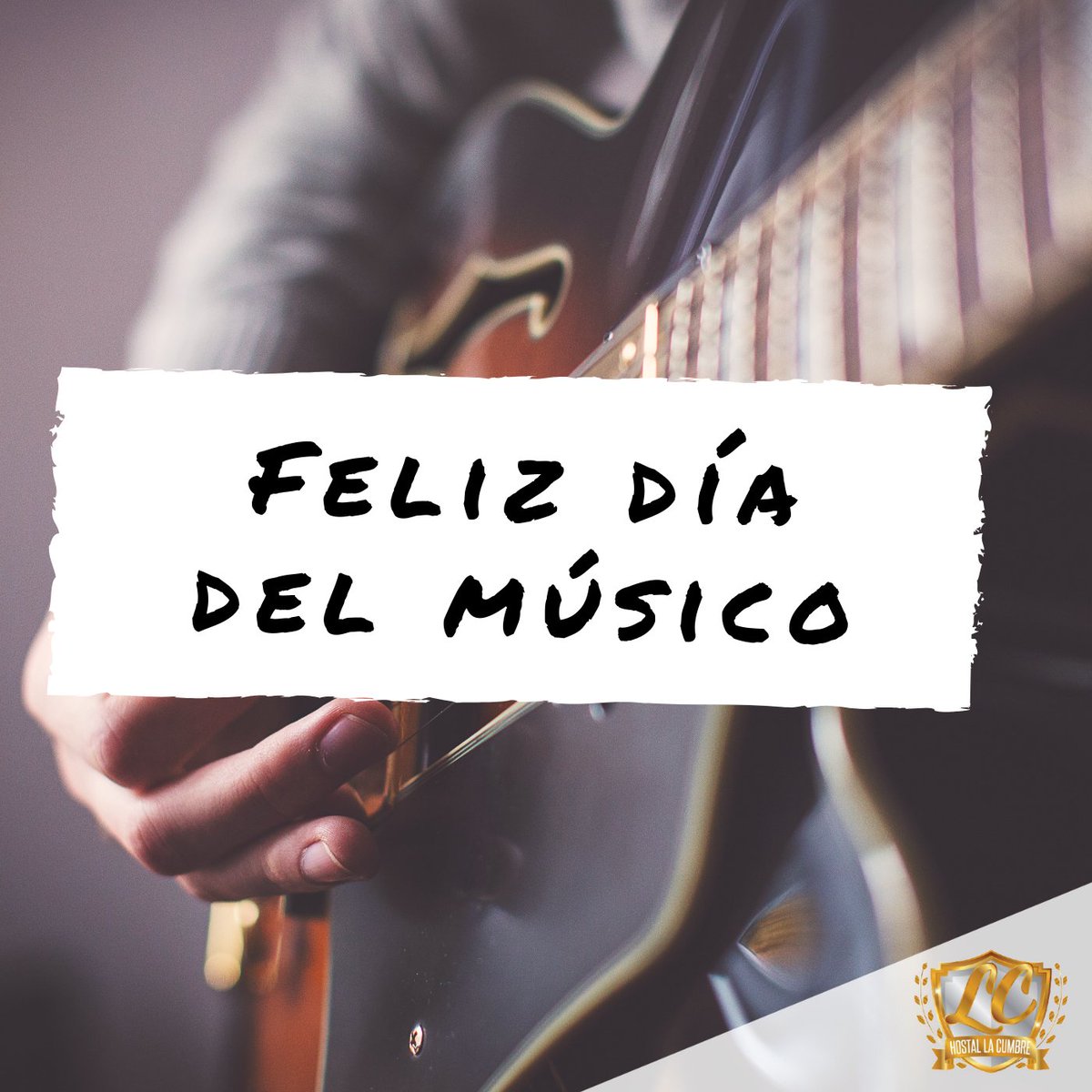 hostalacumbre's tweet photo. A todos y cada uno de los músicos de nuestro país queremos desearles un feliz día. Gracias por demostrarnos que el arte, la pasión y el amor pueden ir de la mano para lograr sueños. #DíaDelMúsico https://t.co/3fUMaeWRhw