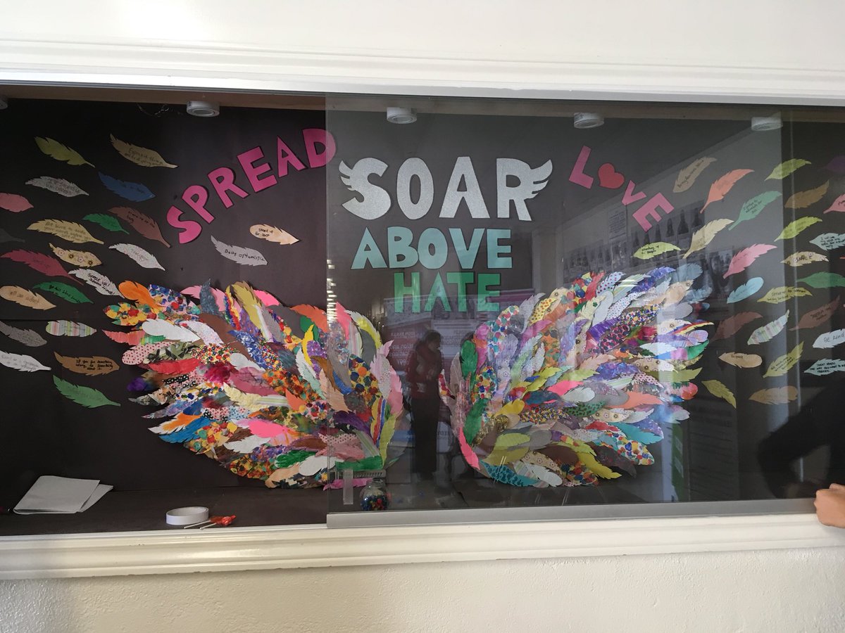 ms_s_mcewan's tweet photo. @TLKLife we pledge to stand up against bullying!! #spreadlove #chooseaction #antibullying  @PeelSchools https://t.co/scmOA7mzzk