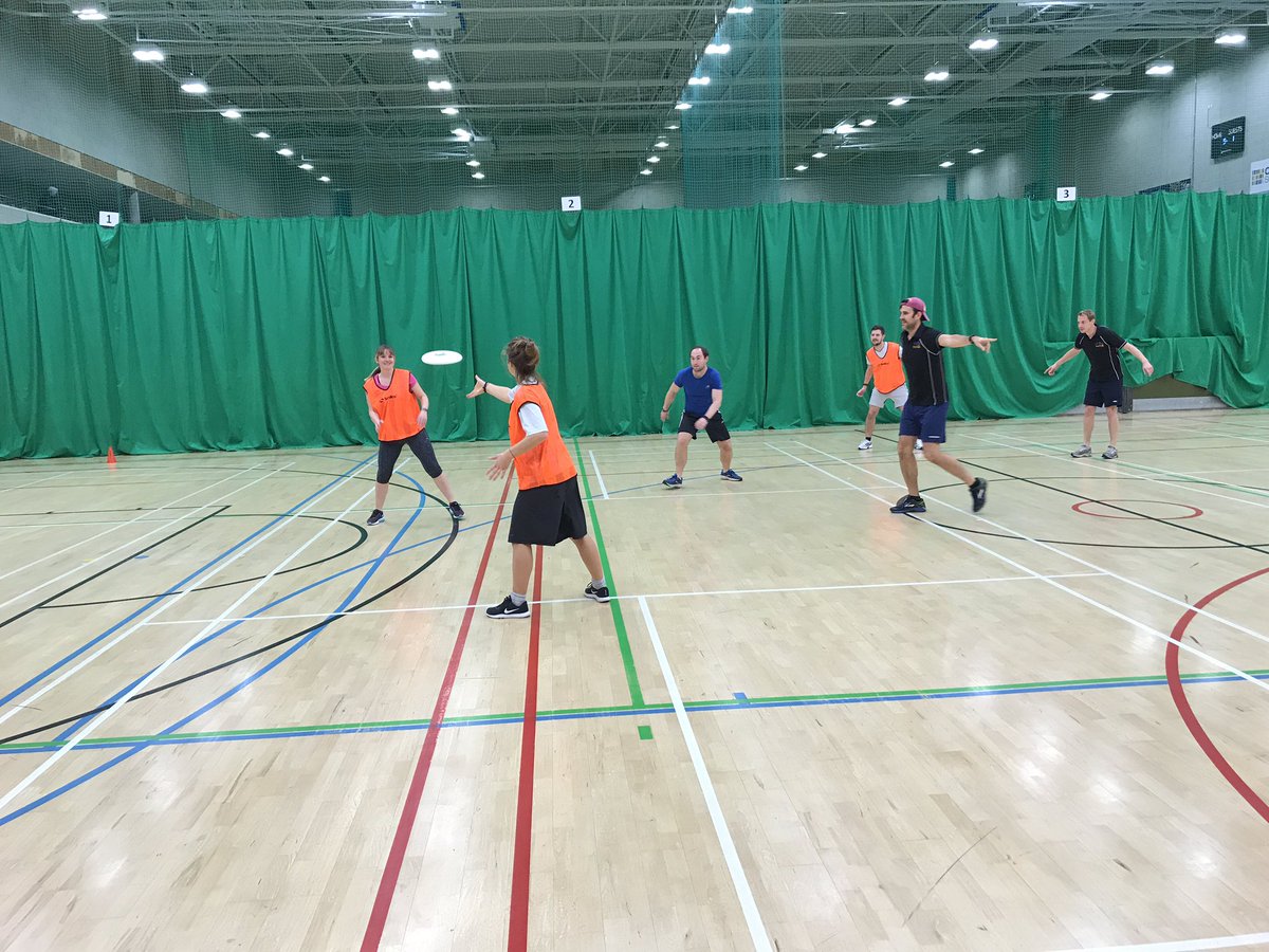 ActiveNorfolk's tweet photo. Our Active Workplaces Ultimate Frisbee competition @SportsparkUEA @NorwichUlt https://t.co/UNT6bcqLh1