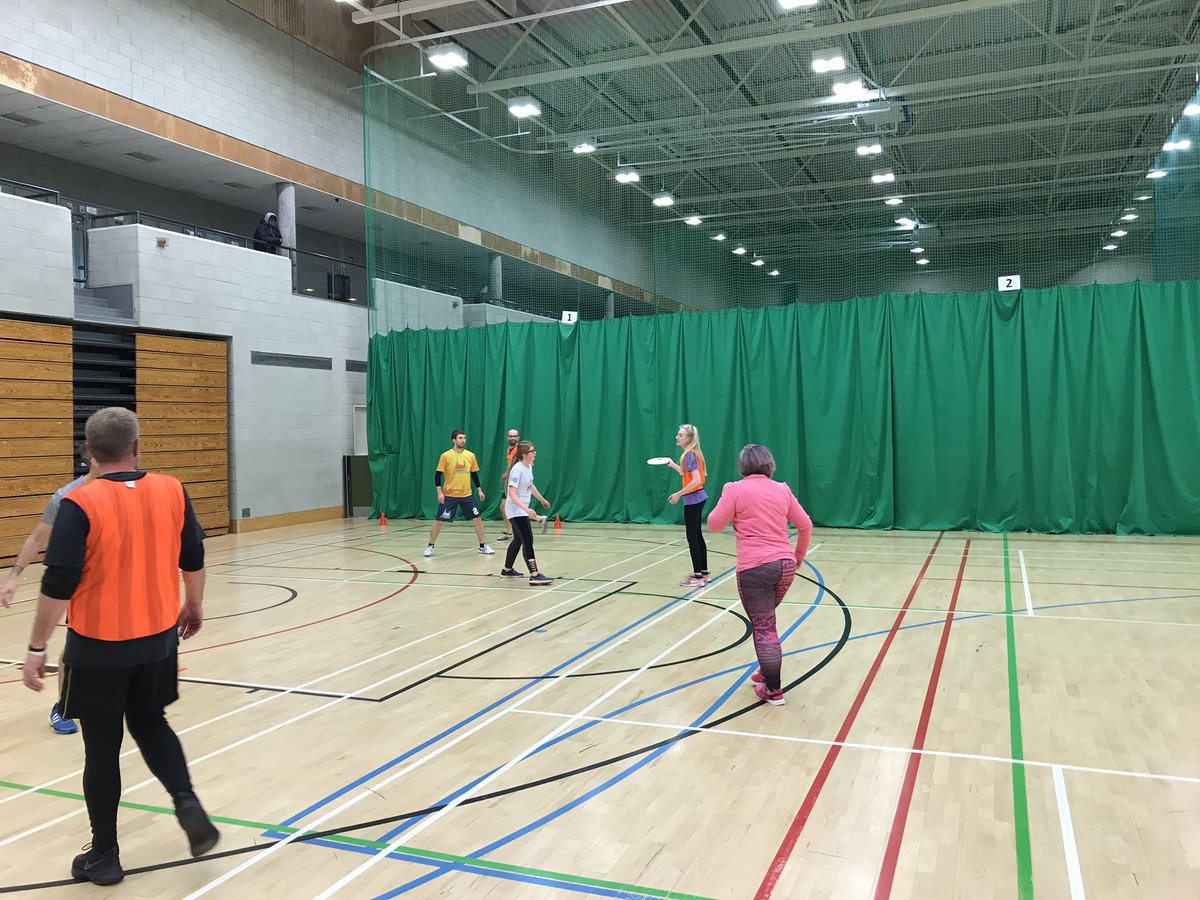 ActiveNorfolk's tweet photo. Our Active Workplaces Ultimate Frisbee competition @SportsparkUEA @NorwichUlt https://t.co/UNT6bcqLh1