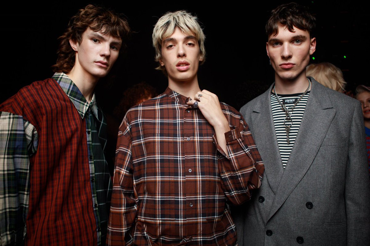 toniandguyworld's tweet photo. Here come the boys! #TBT to our professional haircare @labelmuk WE ARE TWO²// campaign launch at #Mainstage2018 📷 @chaialexander #labelm #wearetwo #mainstage #models #menshair https://t.co/5NN9cbWrTj