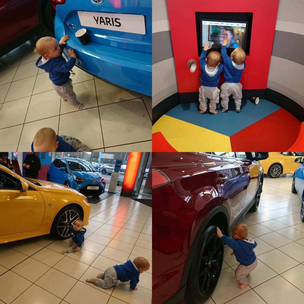 Always a great service from @JemcaCarGroup Sidcup @ToyotaSidcup @ToyotaGB thank you for looking after us!