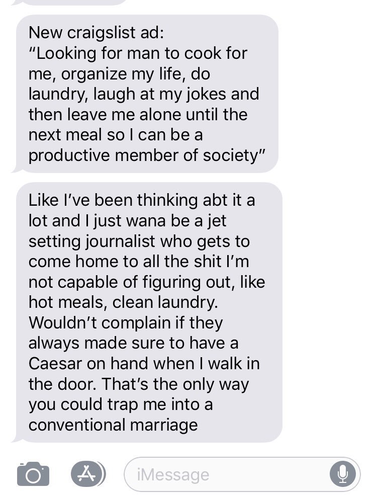 BrookeMagalas's tweet photo. When your roommate texts you stuff like this during the day @NBulowski https://t.co/ccLSCZTi2Z