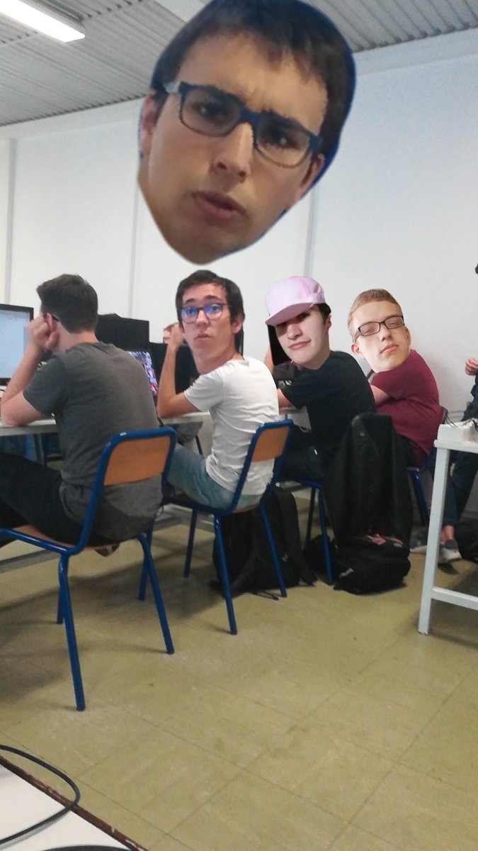 ABFGD4G's tweet photo. @CodeRolling C'est les étudiants de l'IUT de Nantes quand ils apprennent qu'ils peuvent rater des cours pour sauver l'environnement  #DESIGN4GREEN https://t.co/jlKjQRtBOK