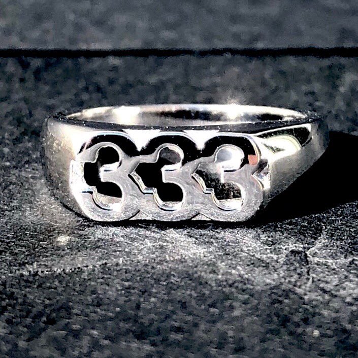³³³ on X: "200 Sterling Silver 333 Rings Now Available Online!  https://t.co/QzctcVkCAK" / X