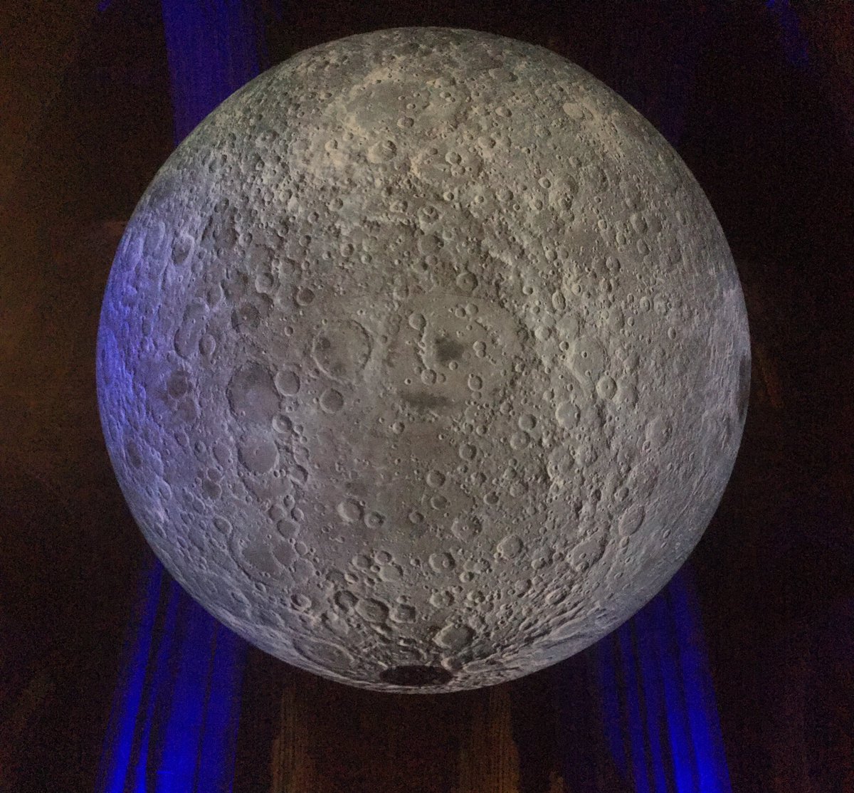 Been to the moon and back tonight #DoncasterMinster #MoonModel