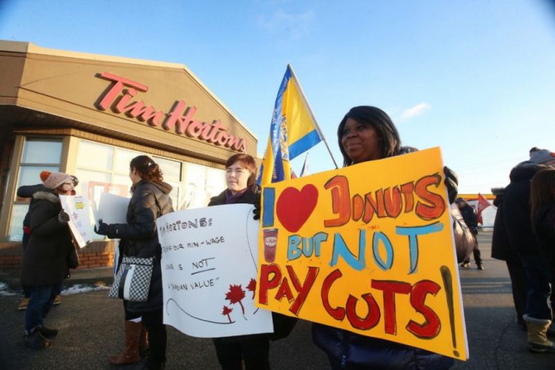 rankandfileca's tweet photo. A new "study" claiming youth job losses and price spikes thanks to Ontario's $14 #minimumwage has been fed to the woodchipper by @MichalRozworski. Ouch. 
https://t.co/X5GI1jqxVp
#canlab #onpoli #cdnpoli #15andFairness #FightFor15 @manitobafor15 @FightFor15SK https://t.co/ffqEWrZx5r