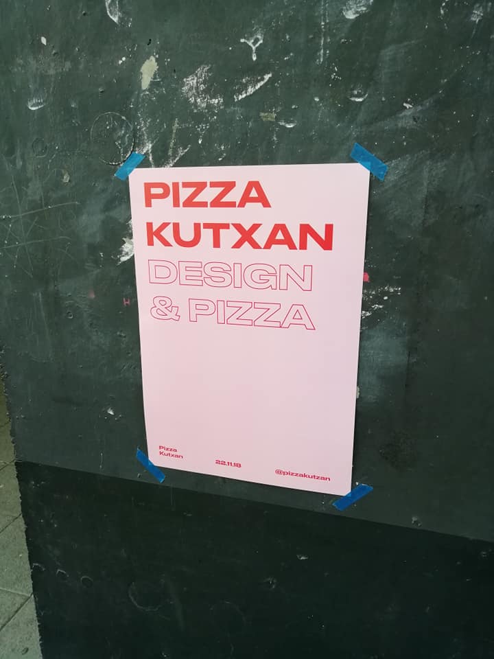 suaestudio's tweet photo. #PizzaKutxan Diferentes estudios, profesionales y estudiantes del gremio dando a conocer sus inspiraciones, formas y dinámicas de trabajar con ejemplos gráficos. Un placer, volveremos seguro 🍕😋
#BBDW18 #HyperDesign #Bilbao #Bizkaia https://t.co/oJcmzvvKbu