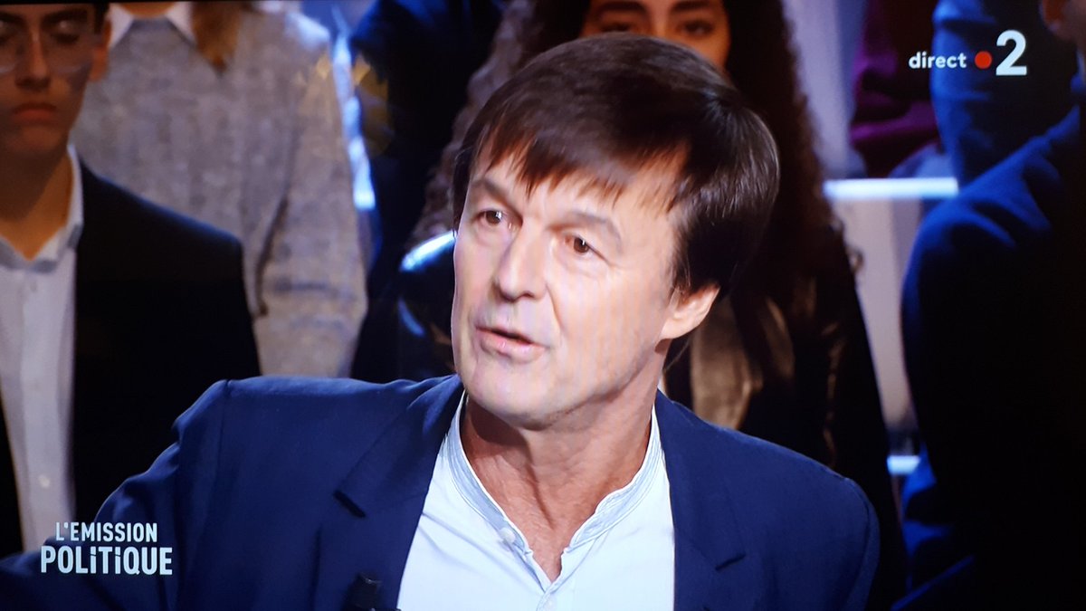 M_Orphelin's tweet photo. .@N_Hulot sincère. Tourné vers l’avenir. Avec un cap : concilier écologie et solidarité. Et des solutions. Le Hulot que j’aime ! #LEmissionPolitique https://t.co/eVhtt2uwCw