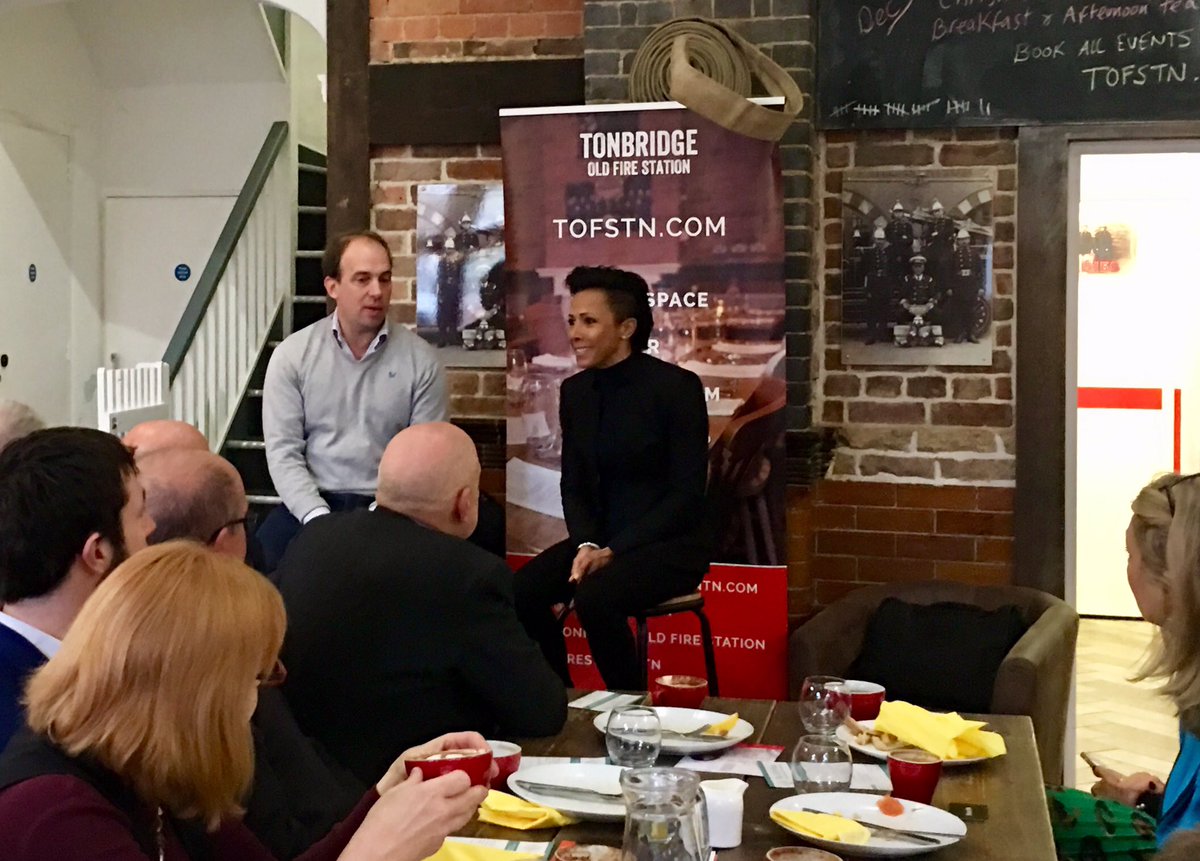 It was great to attend the <a href="/FSBKent/">FSB Kent</a> breakfast with @DameKellyHolmes at <a href="/FireStationTN/">Travel Original Food Stories</a> today. A hugely motivating way to start the day. #SupportLocal #Tonbridge #Kent