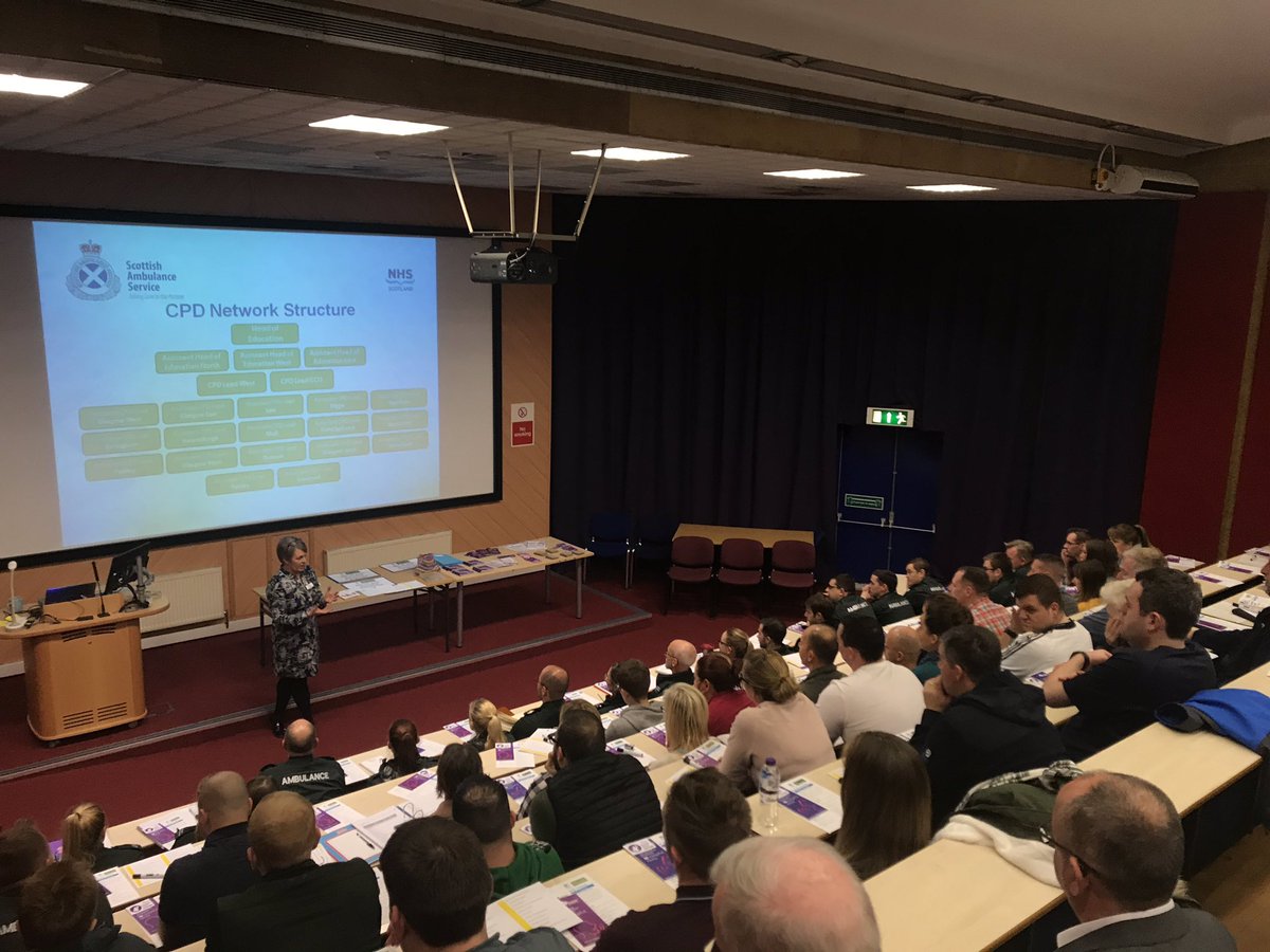 SASEPDDWest's tweet photo. @Scotambservice staff taking part in a #CPDNetwork event @UniWestScotland this evening in partnership with @alzscot training our staff to be #DementiaFriends. Thanks to @a_mcwhinnie for a very informative and valuable session. For more info visit https://t.co/TVrJiy3qlP https://t.co/kWdUtclhNq
