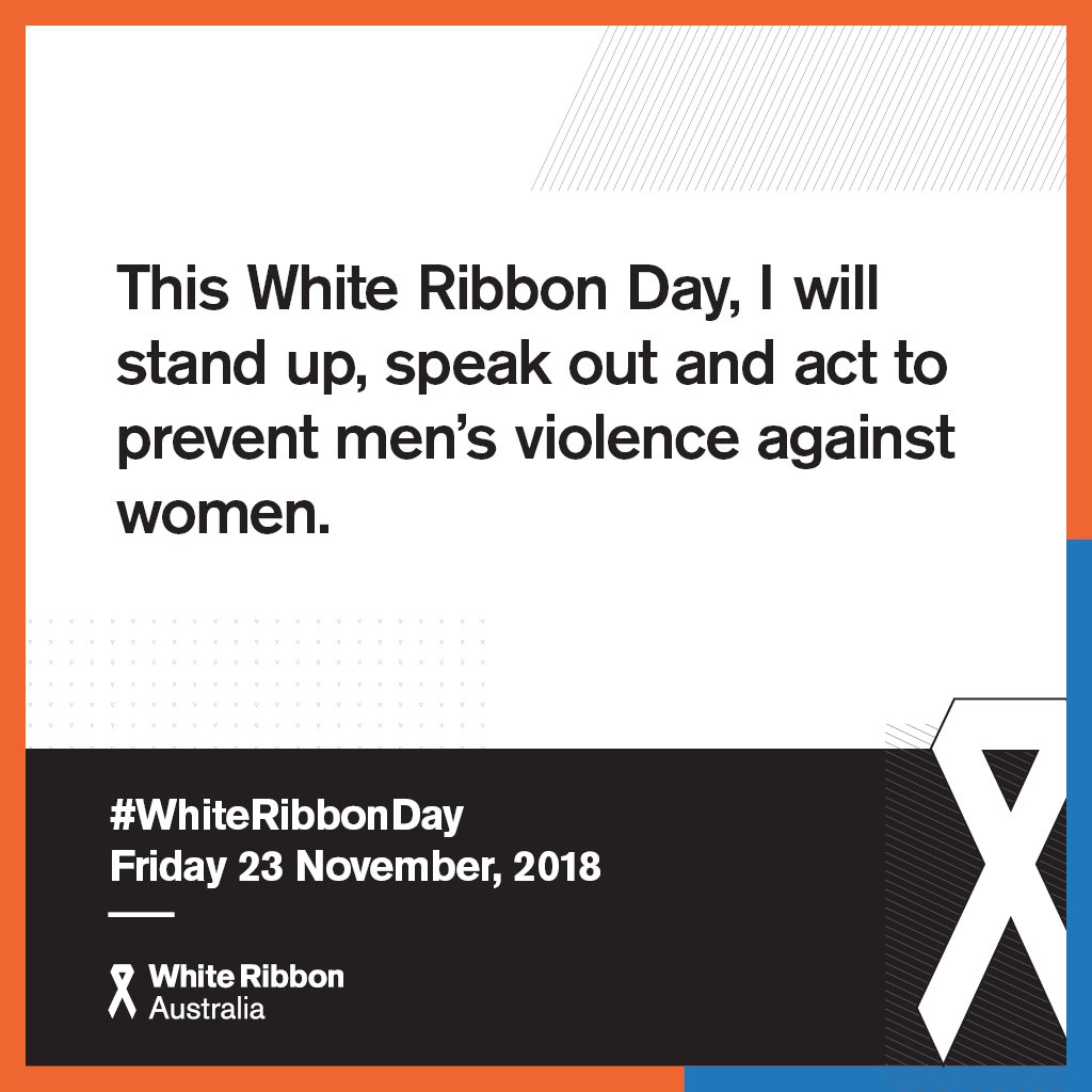 Its #WhiteRibbonDay!
Show the world where you stand and take the oath today.
#StandUp #SpeakOut
whiteribbon.org.au/day