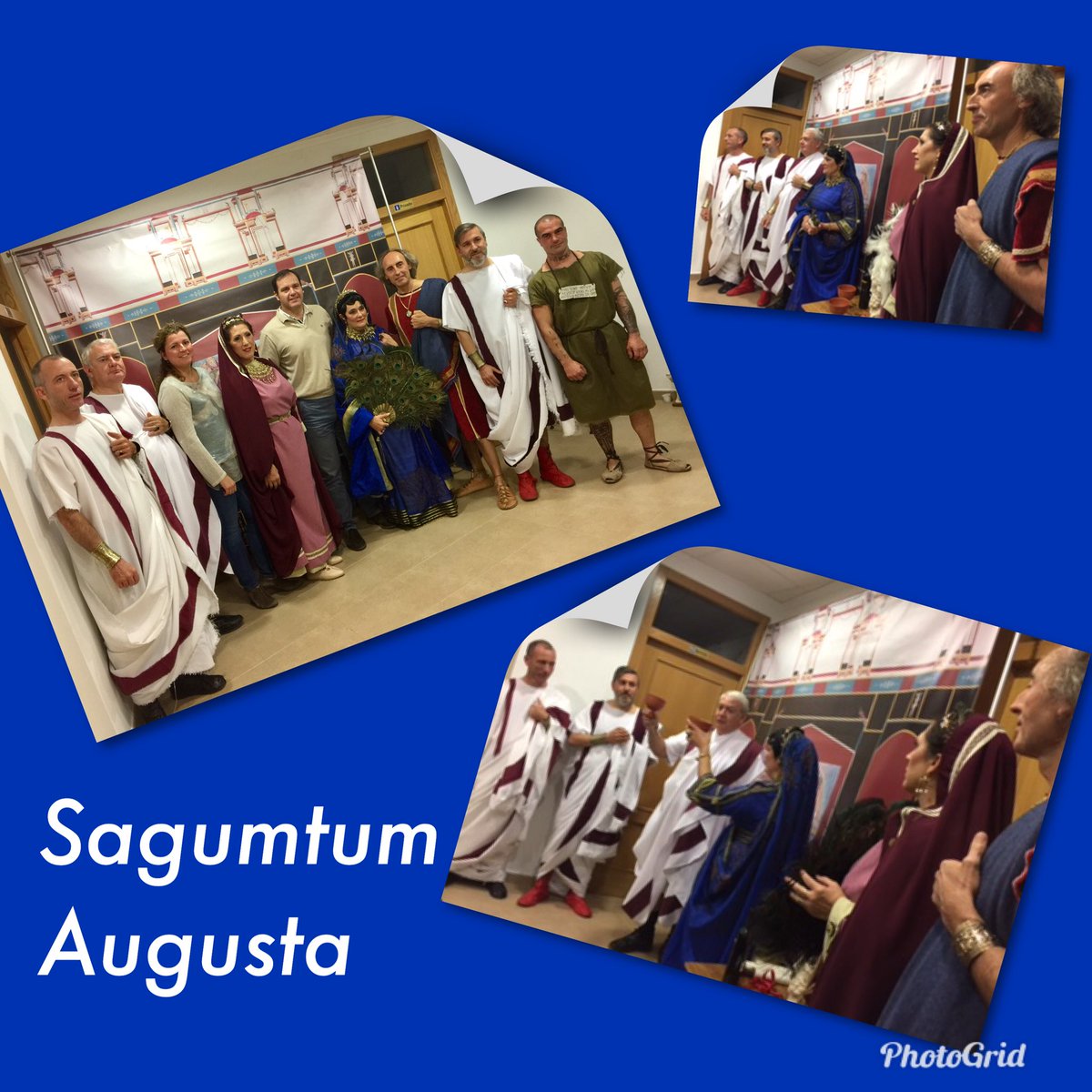 SergioMuniesa's tweet photo. En la Llar Dels Deus, con @lauracasans, en el acto de presentación de la nueva asociación de recreaciones históricas Sagumtum Augusta.¡Enhorabuena y mucha suerte!🍀 https://t.co/PjHXwc0FLZ
