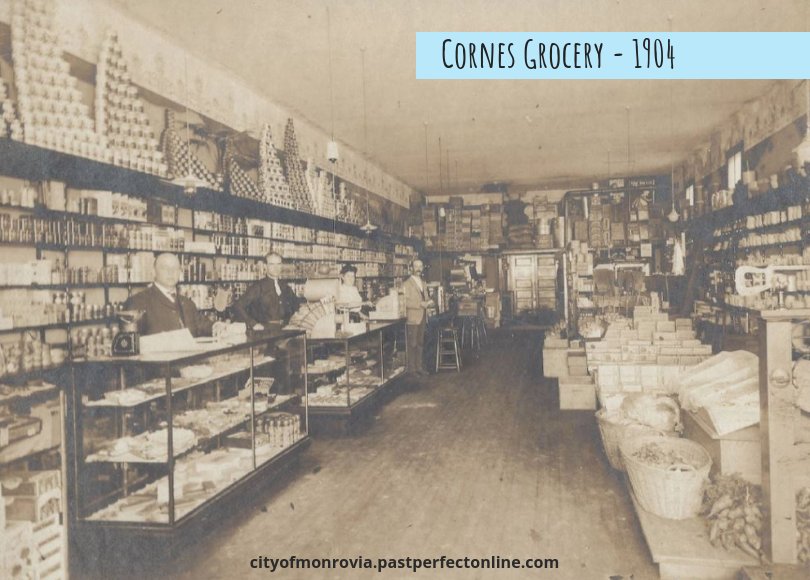 monrovialibrary's tweet photo. The 1904 version of #shoplocal to inspire you on Saturday to visit #OldTownMonrovia &amp; get a jump start on your #holidayshopping 😄  #MonroviaLibrary #TBT #MonroviaCA #localhistory https://t.co/h3CPux2pxh