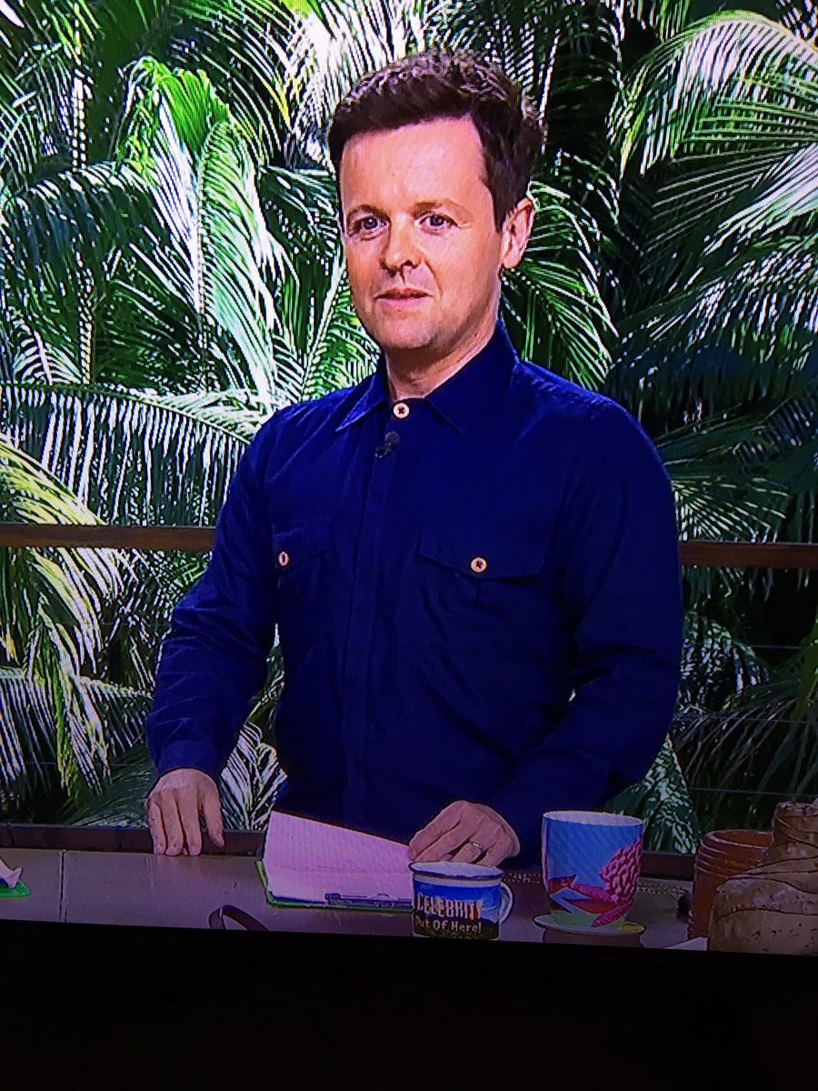 sharples1988's tweet photo. @antanddec looks like you’ve got a lovely pair of nipples today Dec 😂🙈🎉 #imacelebrity https://t.co/4o3syHF74A
