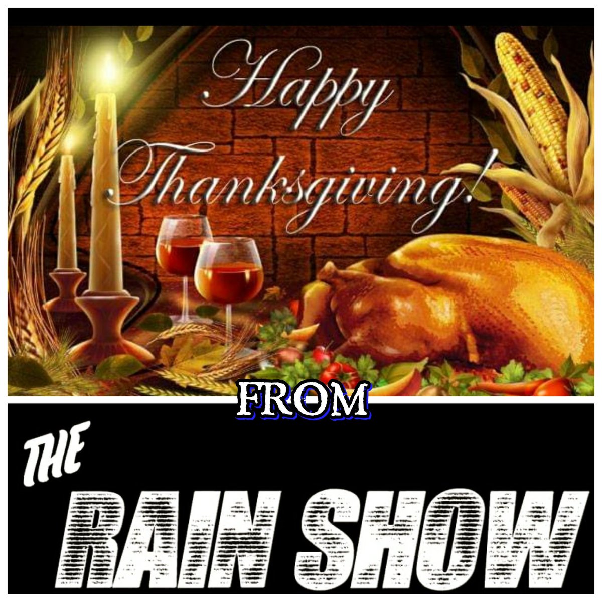 nwrainshow's tweet photo. Enjoy the Family, Friends and Food
🍴🦃📺🏀🏈 https://t.co/2D28eAVbx0