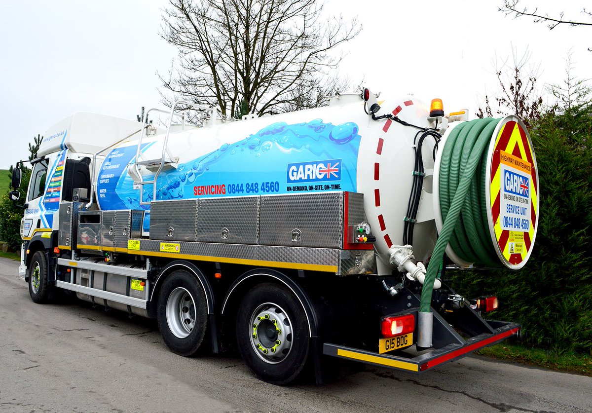 fullertankers's tweet photo. Garic Ltd takes delivery of the first of six Welfare Service Units based on the DAF CF 6x 2 space cab chassis https://t.co/ZWnYEWJ5PV