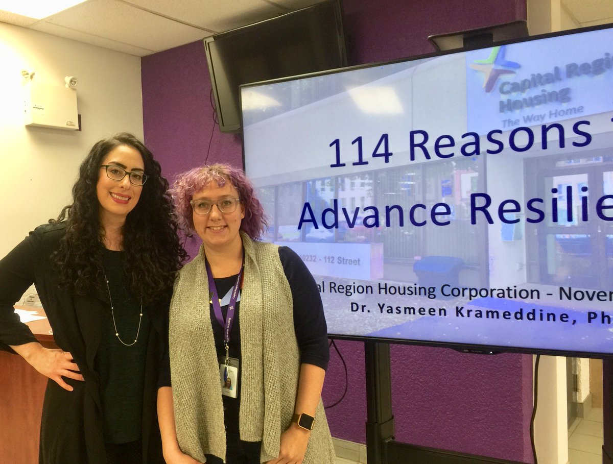 ProTraining's tweet image. Successful training day with 60 #CapitalRegionHousing employees #YEG. #Resilience training increases #productivity, #wellbeing, &amp;amp; #selfefficacy. Grateful to assist in the personal development of your team. @EdmontonCRHC #Housing #StressReduction #Wellbeing @YKrameddine