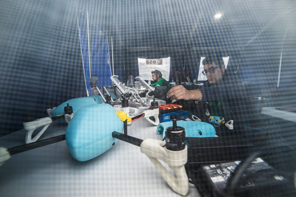 ConnectTechInc's tweet photo. With Connect Tech’s #Elroy carrier in each one, the @PleiadesRobots #Spiri flock is training for a long-term mission to Mars! Images from the island of Lanzarote in the Canaries with members of the @esa and team from @UMontreal https://t.co/jXl4cFZWhe