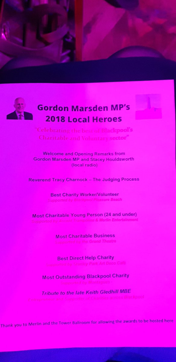 Thank you to @GordonMarsden for celebrating the wonderful work carried out by amazing people and organisations in #blackpool including @tweetstreetlife
@FLBlackpool @N_Vision_NW @DisabilityFirst @Beaverbrooks @BFC_CTrust @BF_StreetAngels, our own Kodi Spencer and so many more!