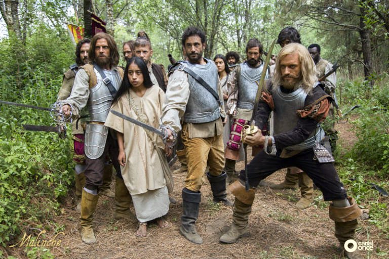 DanieldelVillar's tweet photo. Este Sábado a las 21:30 el Capítulo 3 de #malinche por @canaloncetv producido por #patriciaarriaga y #bravofilms con mariamercedescoroy @jmdetavira @jcillanes _albertobarahona_… https://t.co/uDlh3YsyXG https://t.co/MNs4uY1GoS