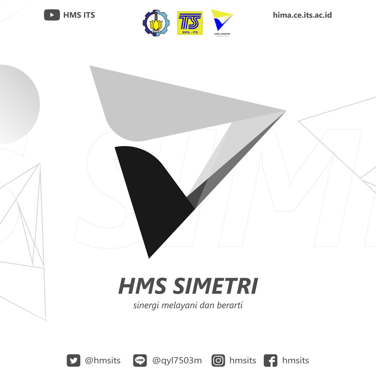 hmsits's tweet photo. [Goresan Simetri]

Usai sudah perjalanan simetri ini. Semoga apa yang kami lakukan selama satu tahun terakhir bisa memberi manfaat yang besar.

Kami Kabinet SIMETRI pamit undur diri.

VIVAT!!! Hidup ITS ! Hidup Sipil ! Hidup Sipil !

#HMSITS
#HMSSIMETRI
#ITSSURABAYA https://t.co/hXoPgF7aSg