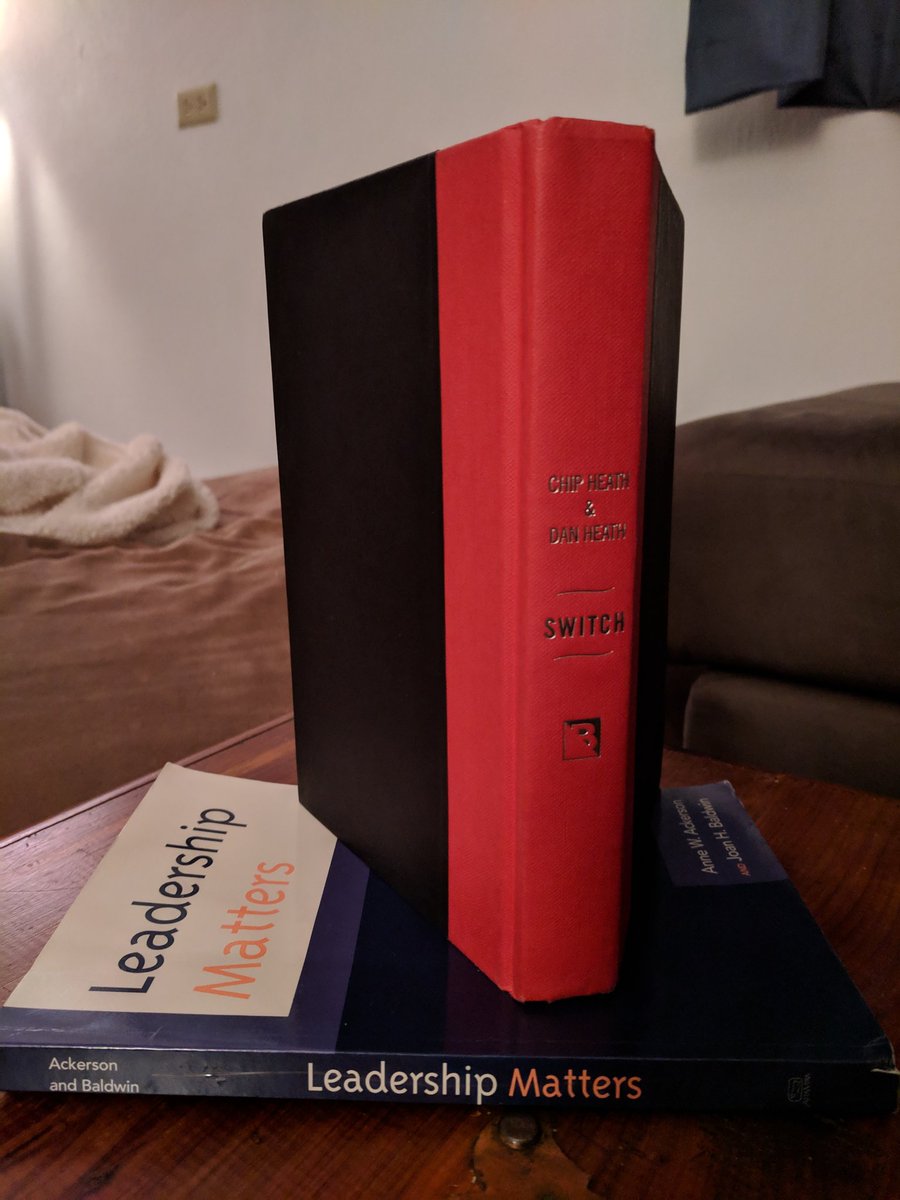 geakeylaura's tweet photo. #museum30 #day22 #reading
Switch by Chip Heath &amp; Dan Heath
Leadership Matters by Anne W. Ackerson &amp; Joan H. Baldwin https://t.co/hSeyTaik9K