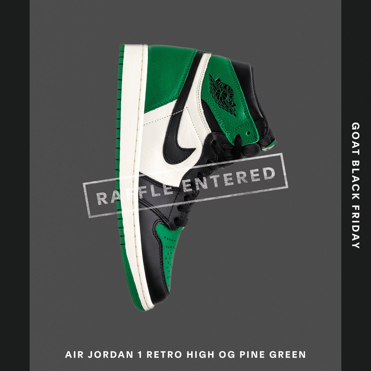 _killerambition's tweet photo. Enter the #GOATBlackFriday Raffle for your chance to win the most coveted sneakers and other prizes. @goatapp https://t.co/rvdSwl8cqJ https://t.co/o8teYHAu9m